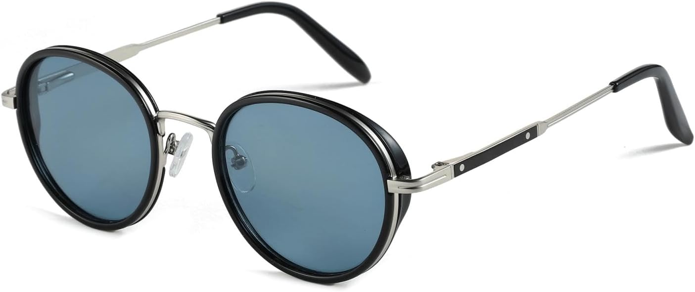 サンプラチナ 丸メガネ 一山 FABRIC」不滅の定番 丸メガネ SP-36 #39